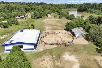 Escola tem capacidade para 100 alunos (Foto: PMATN/Divulgação)