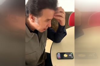 Prefeito Fabiano Feltrin no vídeo em que fala com o ministro (Imagem: Instagram/Reprodução)