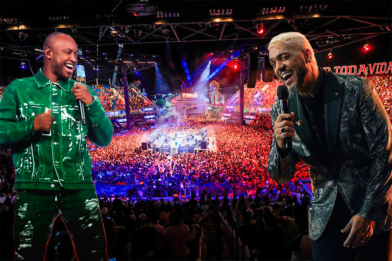Thiaguinho e Belo em Parintins