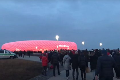 Jogo de abertura é no Allianz Arena, em Munique (Imagem: YouTube/Reprodução)