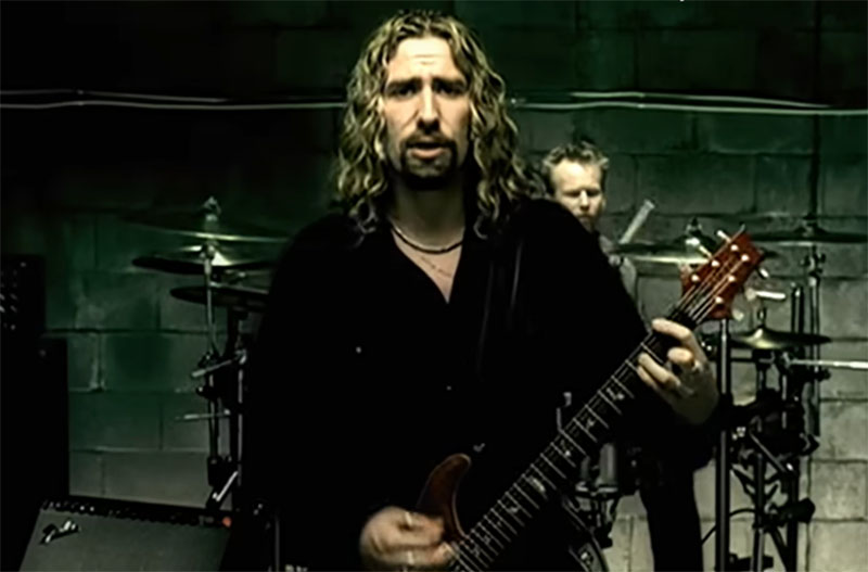 Banda Nickelback foi a mais citada pelos fãs sobre rock de pai (Imagem: YouTube/Reprodução)