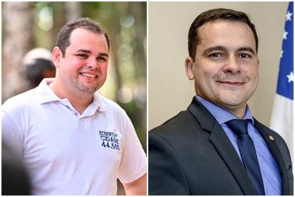 Roberto Cidade ultrapassou Alberto Neto na preferência do eleitorado (Fotos: Divulgação)