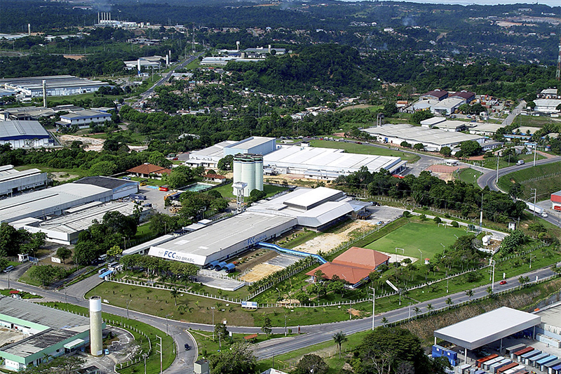 Fábricas no Distrito Industrial de Manaus: maior faturamento (Foto: Suframa/Divulgação)