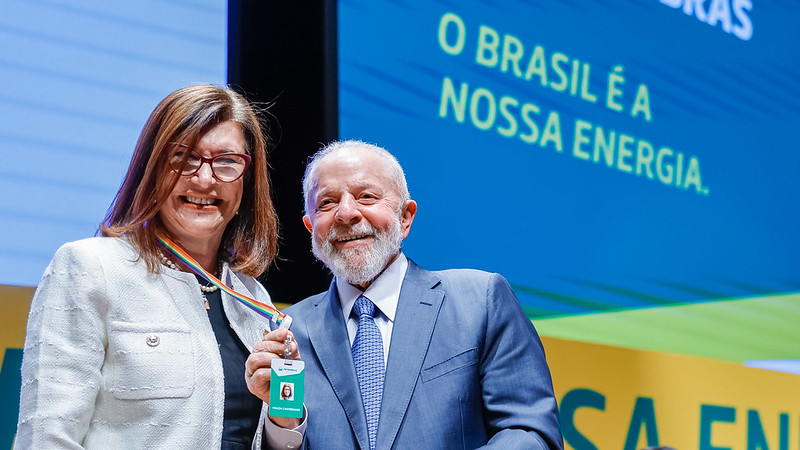 Posse de Magda Chambriard na presidência da Petrobras