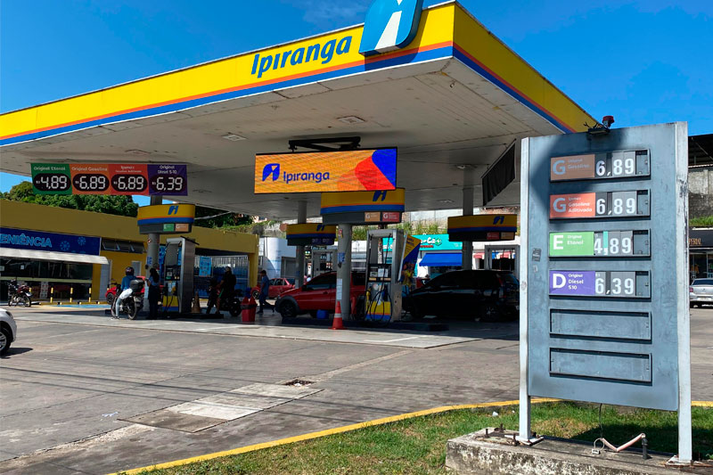 Posto de combustível preços