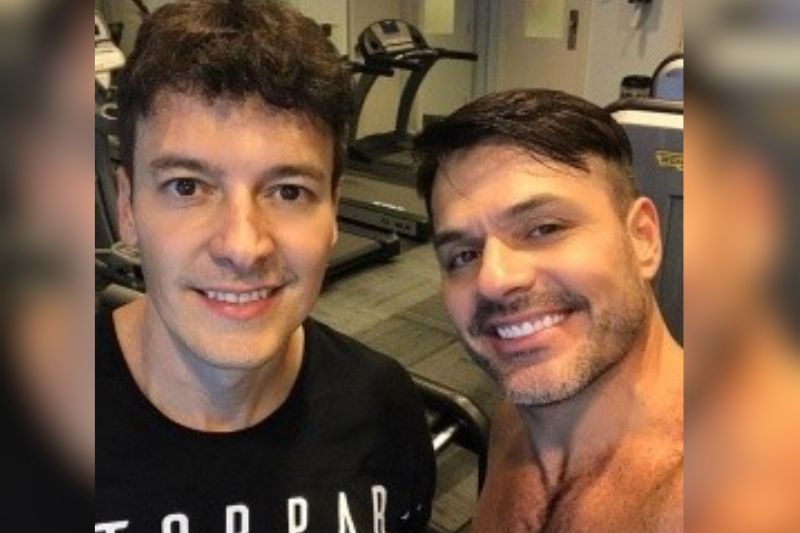Rodrigo Faro e o irmão Danilo Faro (Foto: Instagram/Danilo Faro)
