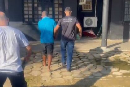 William das Chagas foi preso por policiais de Eirunepé (Foto: Divulgação/PC-AM)