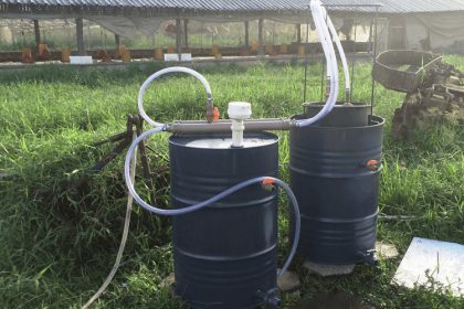 Biodigestor caseiro