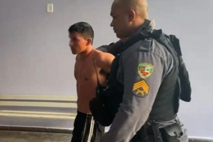 Isaquel da Silva foi preso por policiais da 4ª Cicom (Foto: Divulgação/redes sociais)
