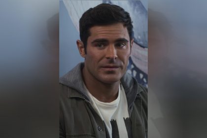 Ator Zac Efron em cena de 'Tudo em Família': susto em piscina (Imagem: Netflix)