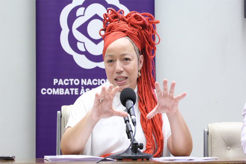 Daina Santos: Proteger a mulher na poltica  proteger a democracia (Foto: Vinicius Loures/Agncia Cmara)