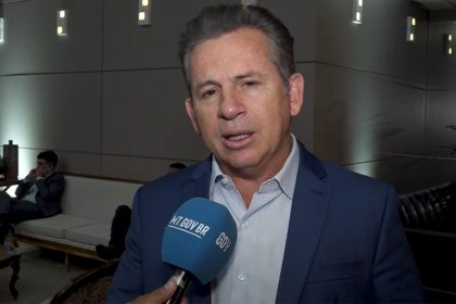 Mauro Mendes agradeceu apoio de Lula e elogiou o presidente (Imagem: GovMT/YouTube)