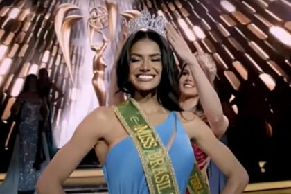 Josiane Viana é natural do Pará, mas representou o Amapá no Miss Brasil Terra (Imagem: YouTube/Mundo das misses)