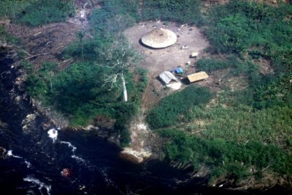 Moradia do povo Waimiri-Atroari, no Amazonas. (Foto: EBC)