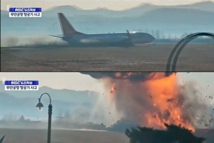 Avião na Coreia do Sul