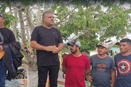 Marcelo Rodrigues, pai do piloto Rodrigo Boer, fez agradecimento público a moradores de Mancioré (Imagem: WhatsApp/Reprodução)