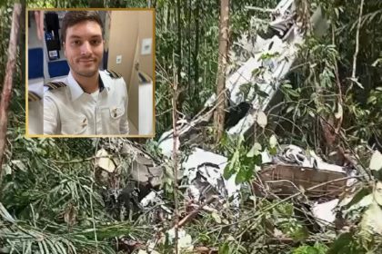 O piloto Rodrigo Boer foi uma das vítimas da queda do avião (Foto: Divulgação/redes sociais)