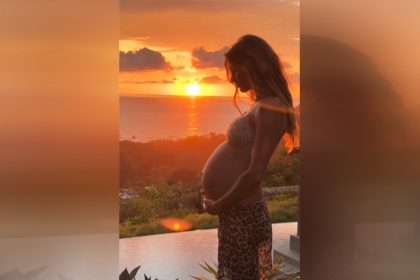Gisele Bündchen exibiu barriga de grávida. Ela espera o terceiro filho (Imagem: Instagram/Reprodução)