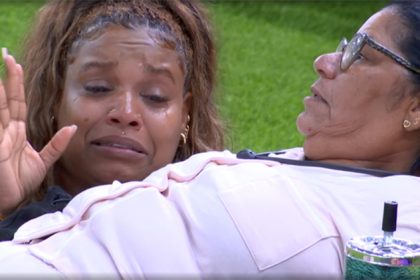 Camila chora e é consolada por Delma no BBB 25: treta no Sincerão (Imagem: Gshow/YouTube)