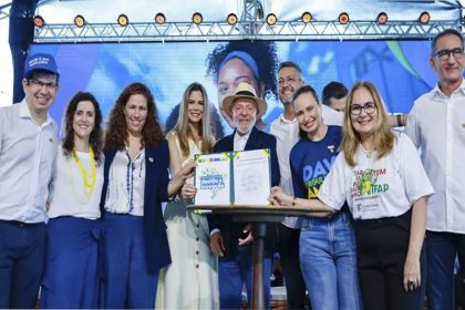 Presidente Lula em evento no Amapá: crítica a empresários e juízes (Foto: Ricardo Stuckert/PR)