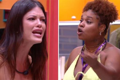 Vitória Strada e Camilla bateram boca no Sincerão do BBB 25 (Imagem: Globoplay/Reprodução/YouTube)