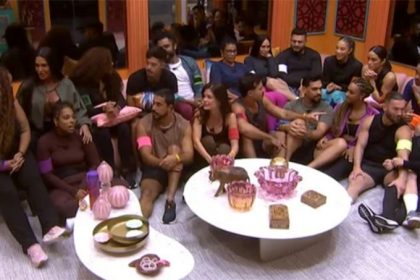 Participantes do BBB 25 na definição do Paredão: apenas um será eliminado nesta terça (Imagem: Gshow/YouTube)