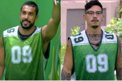 Maike Cruz e Gabriel Yoshimoto venceram a Prova do Líder do BBB 25 (Imagem: Gshow/YouTube)
