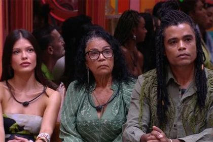 Vitória Strada, Vilma e Diogo estão no Paredão do BBB 25 (Imagem: Globoplay/Reprodução)
