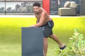 Vinícius apertou botão e gerou situações diversas no BBB 25 (Imagem: Globoplay/Reprodução/YouTube)