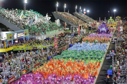 Desfile do Grupo Especial em Manaus: este ano haverá sorteio de prêmios para o público (Foto: SEC-AM/Divulgação)