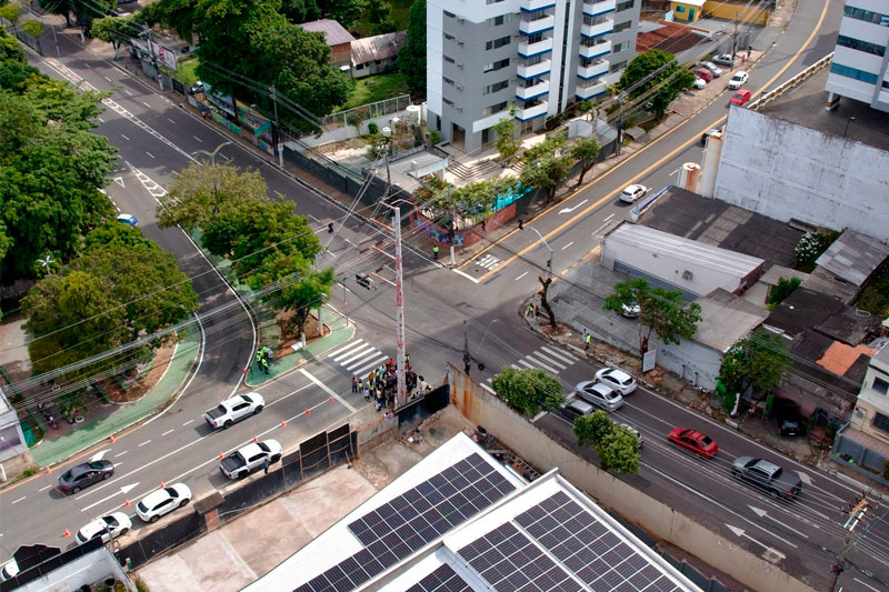 Cruzamento zona centro-sul