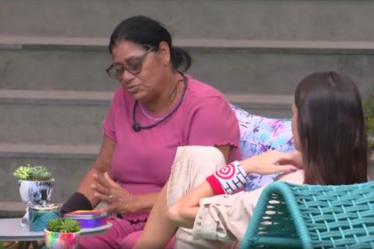Dona Delma promete assaltar a geladeira se passar fome na Xepa (Imagem: Gshow/YouTube)