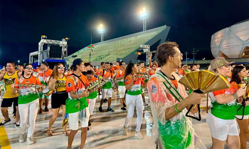 Ensaio das Escolas de Samba de Manaus