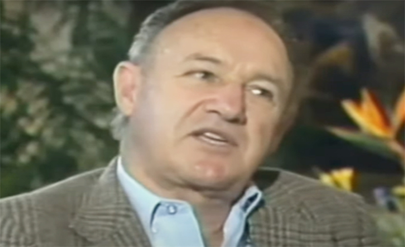 Gene Hackman estrelou filmes campeões de bilheteria, mas estava afastado do cinema (Imagem: CNN/YouTube/Reprodução)