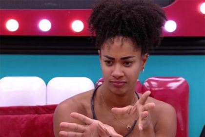 Aline é a décima participante a deixar o BBB 25 no Paredão (Imagem: Globoplay/Reprodução)
