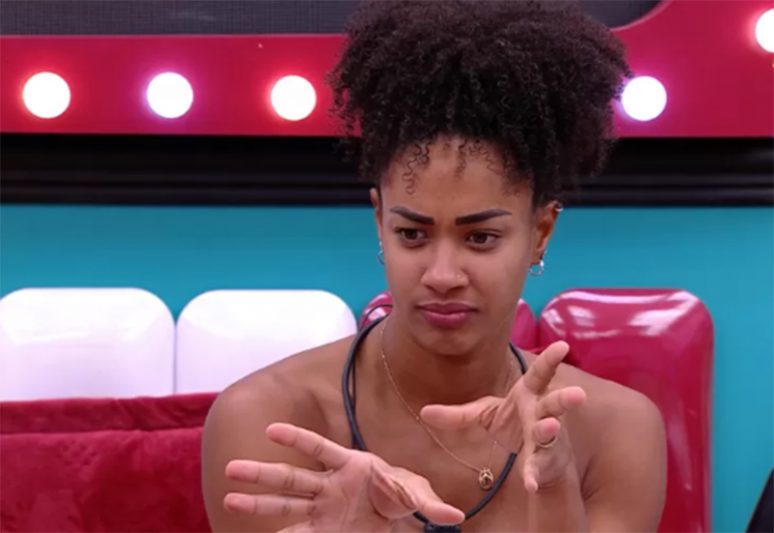 Aline é a décima participante a deixar o BBB 25 no Paredão (Imagem: Globoplay/Reprodução)