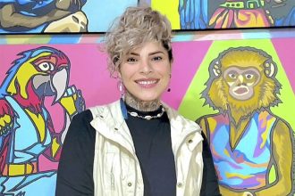 Artista Keila Anjos inaugura exposição no Millenium Shopping em Manaus (Foto: Divulgação)