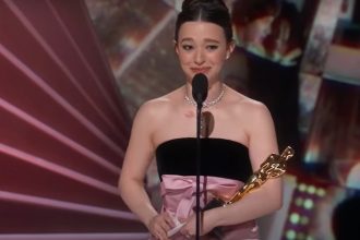 Mikey Madison venceu o Oscar de Melhor Atriz por atuação em Anora (Imagem: ABC/YouTube/Reprodução)