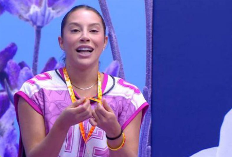 Renata venceu Prova do Líder e ganhou imunidade no BBB 25 (Imagem: Globoplay/Reprodução/YouTube)