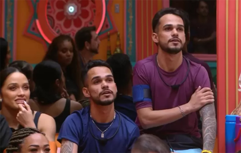 Os irmãos João Pedro e João Gabriel estão entre os que ainda não enfrentaram o Paredão (Imagem: Globoplay/Reprodução/YouTube)