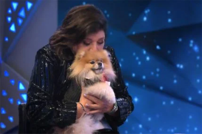 Cantora Roberta Miranda com Severino: entrevista no Fantástico (Imagem: TV Globo/YouTube/Reprodução)