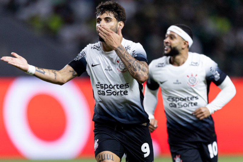 Yuri Alberto marcou o gol da vitória do Corinthians (Foto: Rodrigo Coca/Ag. Corinthians)