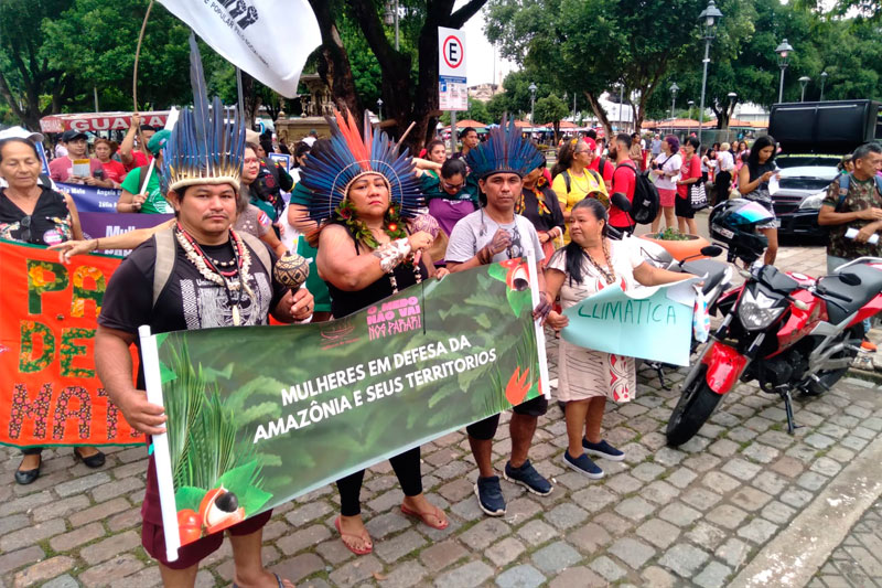 Manifestação mulheres