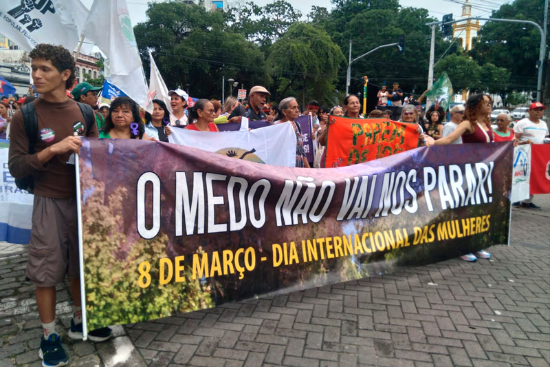 O medo não vai nos parar