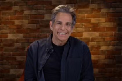 Ator Ben Stiller revelou possibilidade de trabalhar com Fernanda Torres (Imagem: TV Globo/Reprodução)