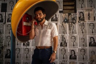 Wagner Moura em cena do filme: thriller sobre espionagem no Brasil (Foto: Victor Jucá/Divulgação)