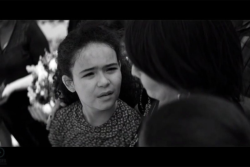 Valentina Marques atuando em série de TV: talento reconhecido pelos críticos (Foto: Divulgação)