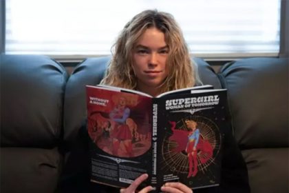 Milly Alcock ficou conhecida por seu papel em A Casa do Dragão (Foto: @jamesgunn/Instagram/Reprodução)