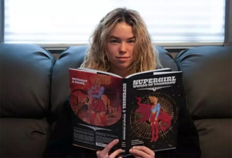 Milly Alcock ficou conhecida por seu papel em A Casa do Dragão (Foto: @jamesgunn/Instagram/Reprodução)