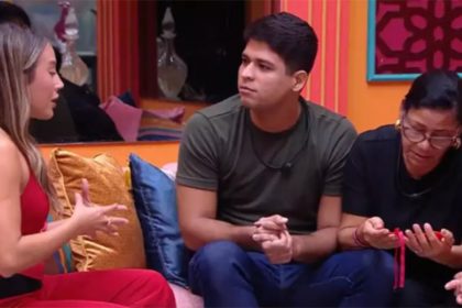 Renata, Guilherme e Delma no Sincerão: declarações incômodas (Imagem: Globoplay/Reprodução)